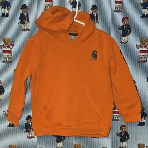 Carhartt Kids Orange Hoodie Size 6